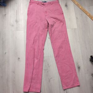 Peter Millar Pants Mena Size 32 Pink Pima Cotton Peter Millar Pants Mens
